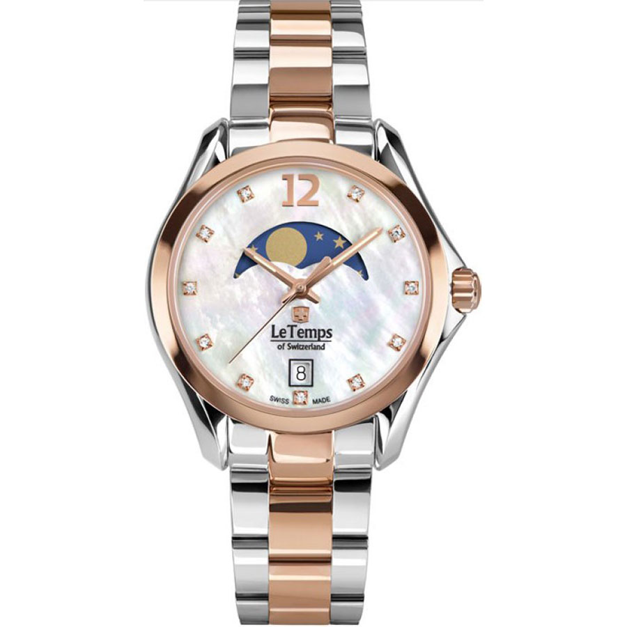 Часы Le Temps Sport Elegance Moon Phase LT1030.49BT02